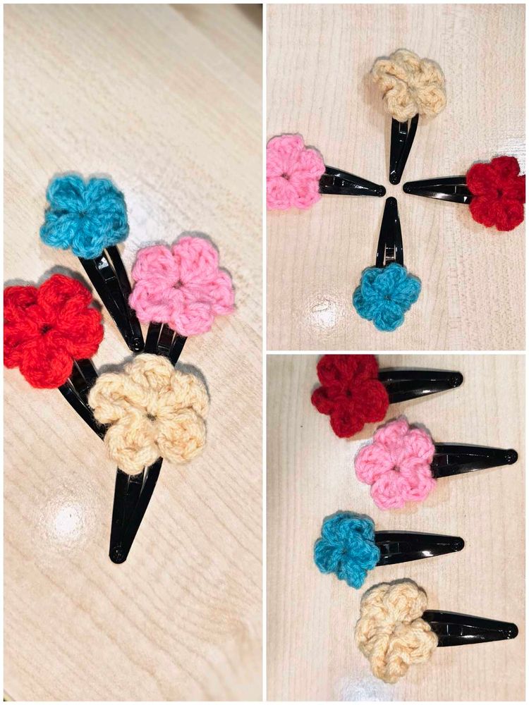 Crochet 🧶 Clips Combo For Coins