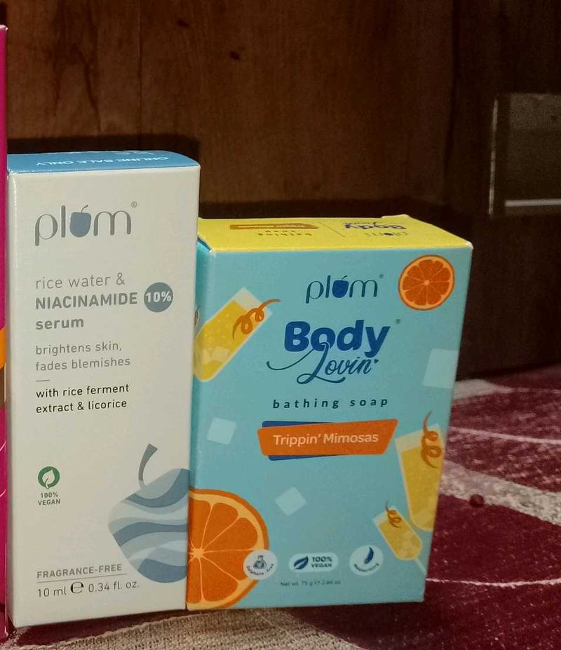 Plum Serum &amp; Body Lovin Soap