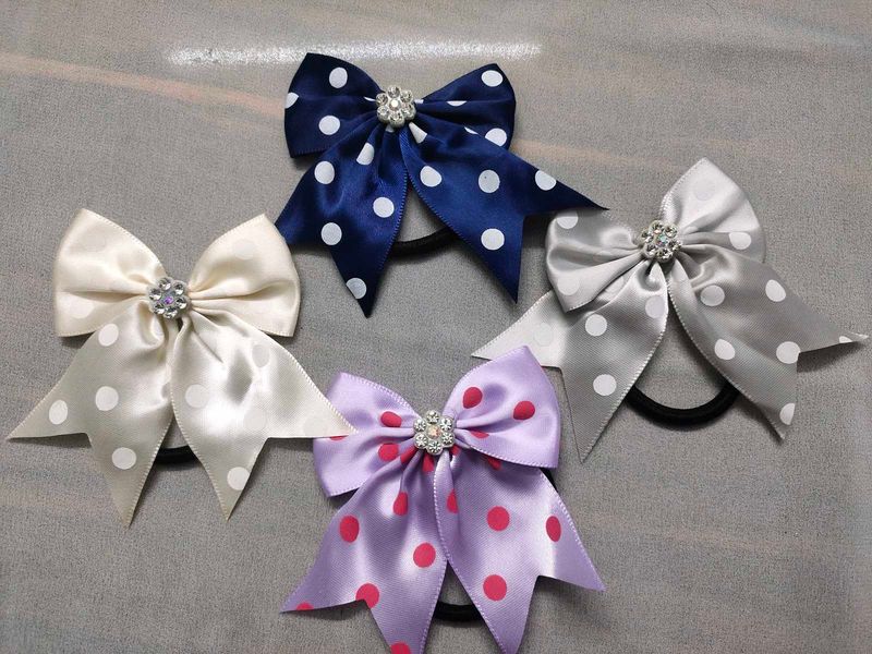 Hair Bows - Set of 4