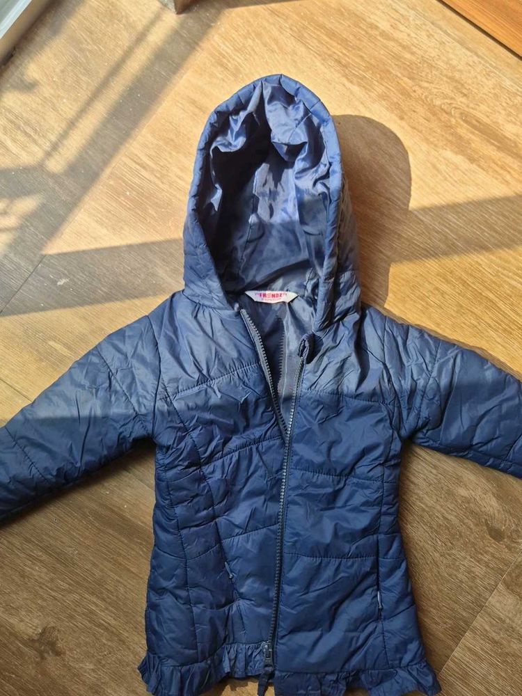 Cute Navy Blue Kids Jacket