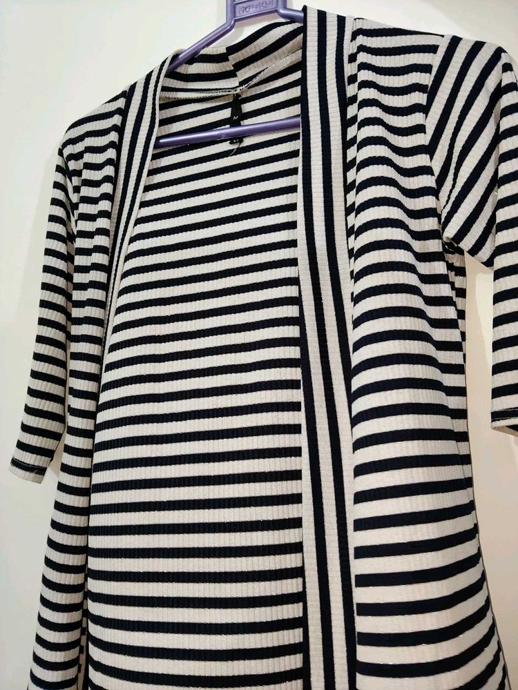 Striped Shrug