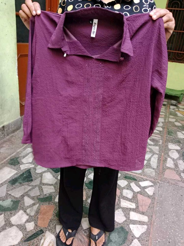 Purple Colour Top