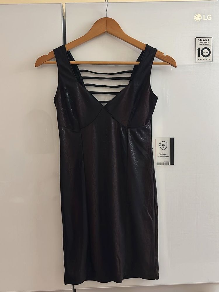Little Black Dress with Strappy Back