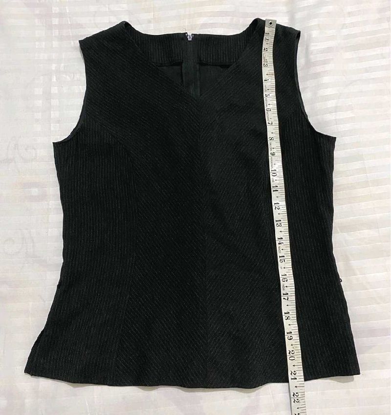 Sleeveless Striped Top Bust 34