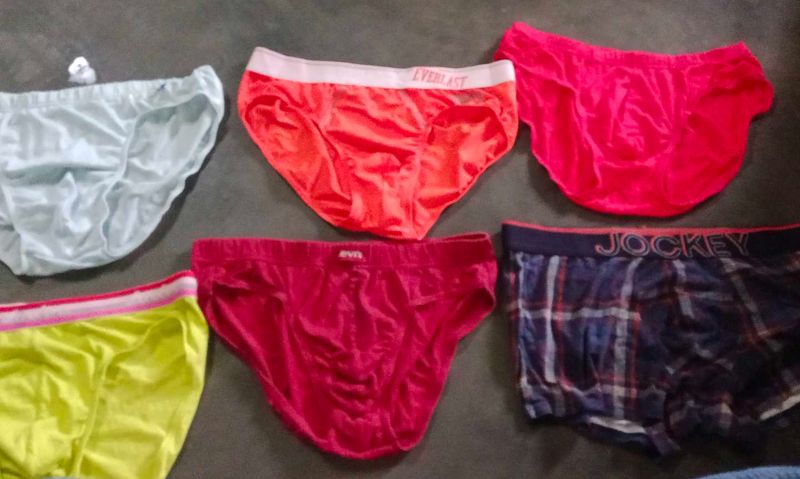 Assorted Men's Underwear Bundle of 6