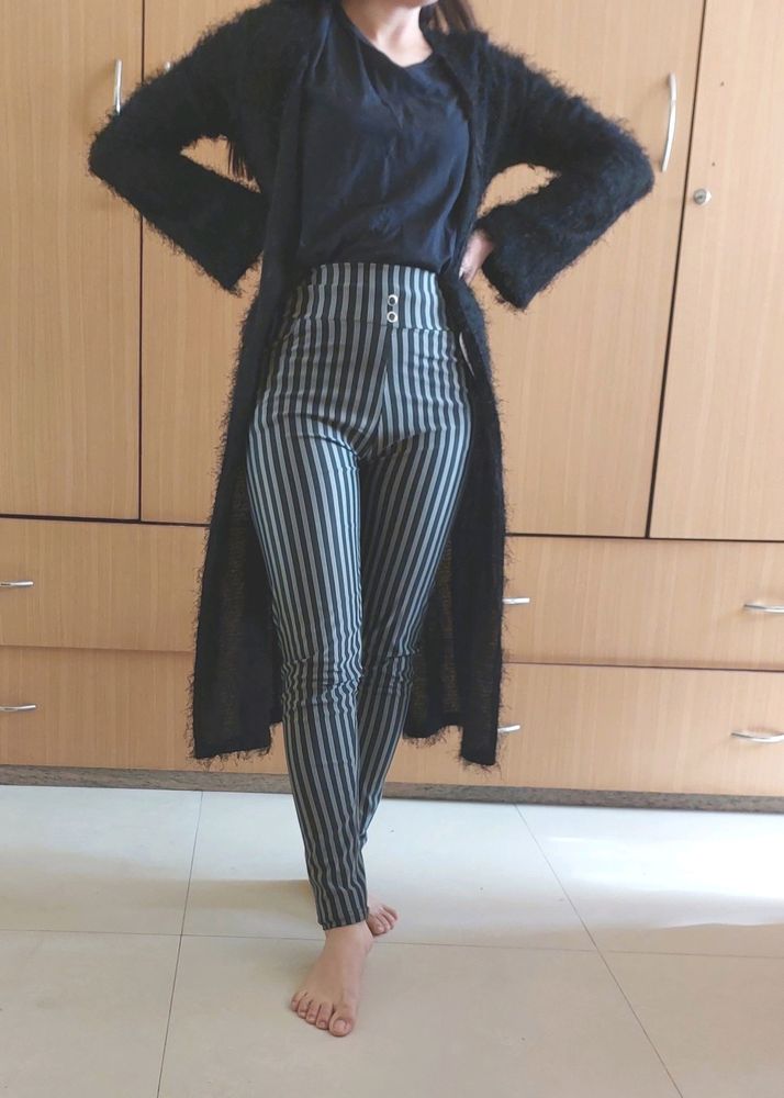 Body Lover Striped Leggings