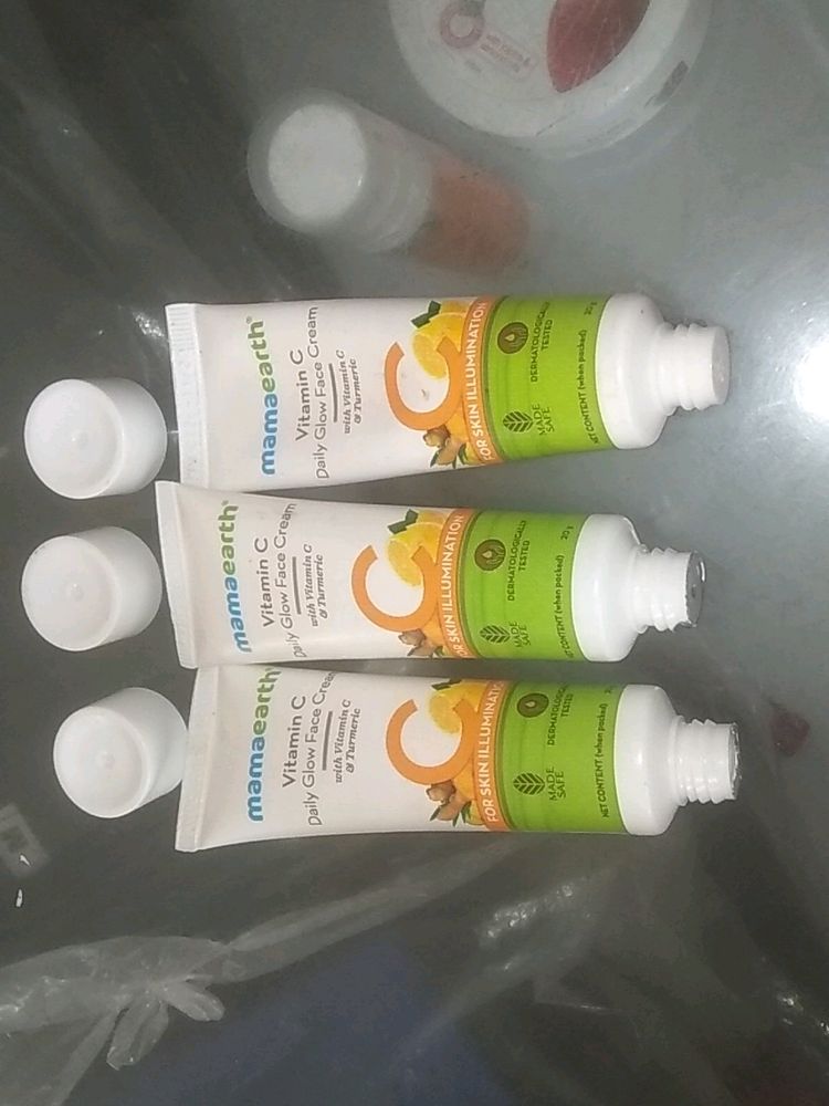 Mama Arth Vitamin Si Daily Glow Face Cream Combo
