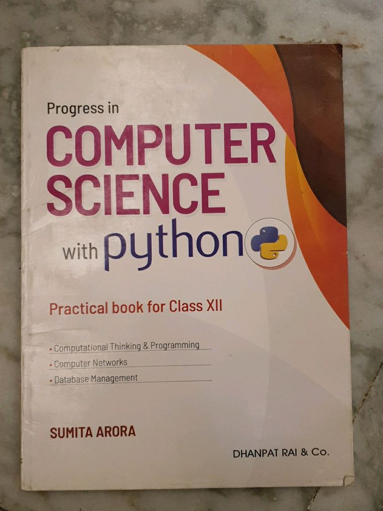 Class 12 Computer Science (Sumita Arora)