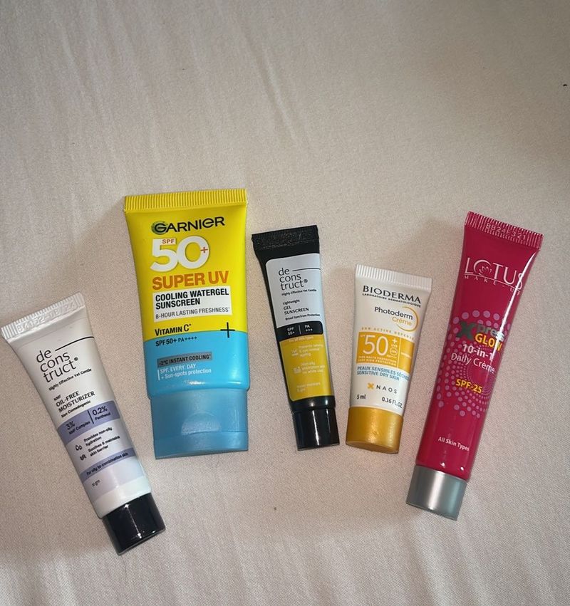 Sunscreen And Glow Combo