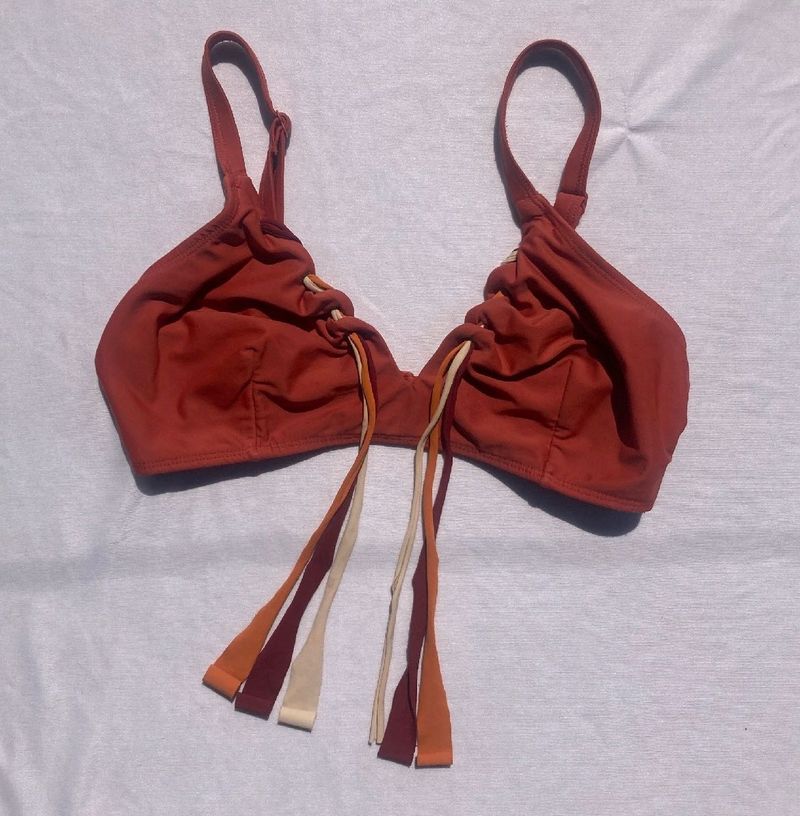 Rust Bralette Top