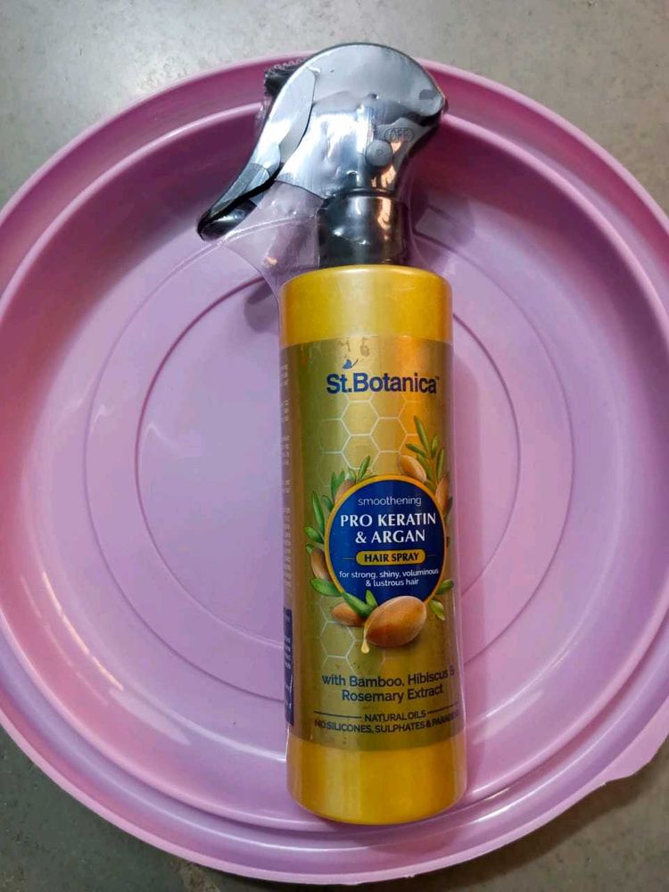 St.Botanica Pro Keratin And Argan Hair Spray