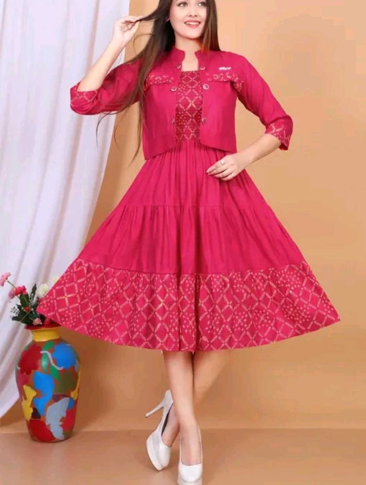 Beautiful Dress With Kotty