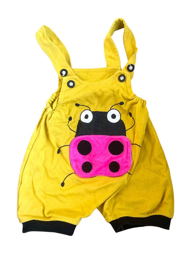 Ladybug Baby Overalls