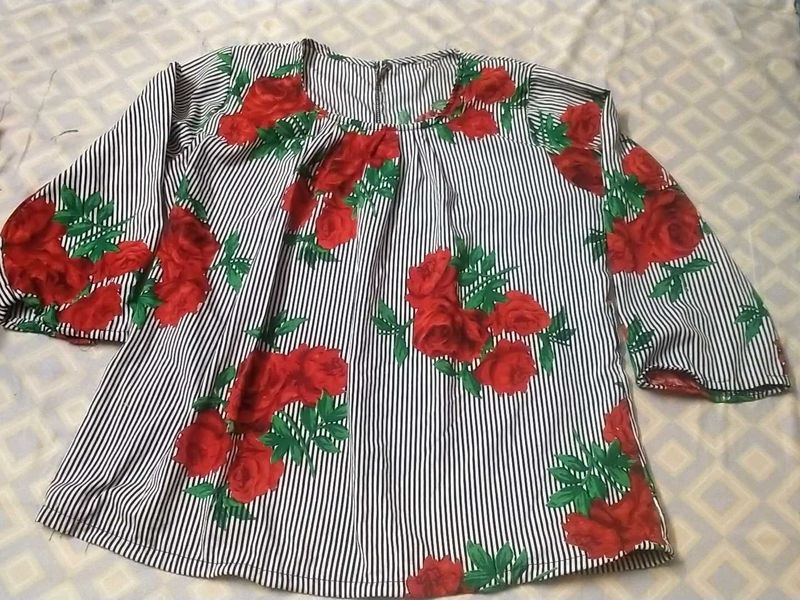 Gird And Women Top