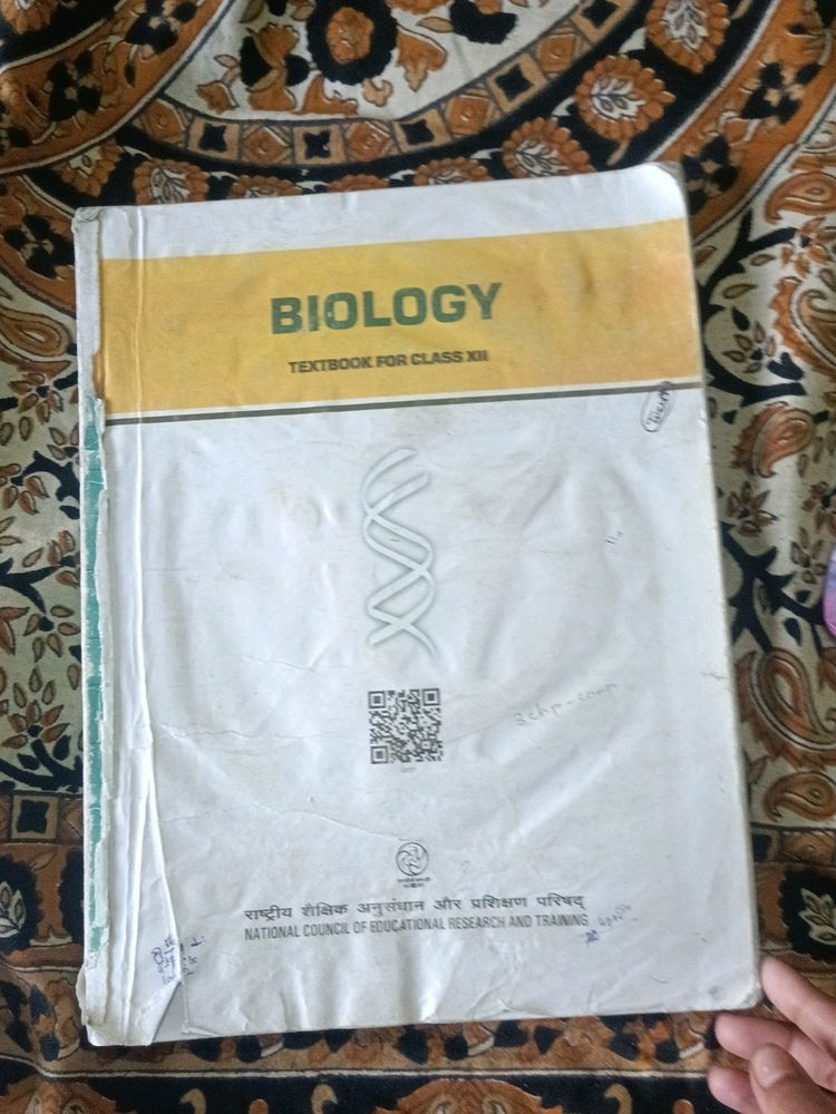 Biology Textbook For Class 12