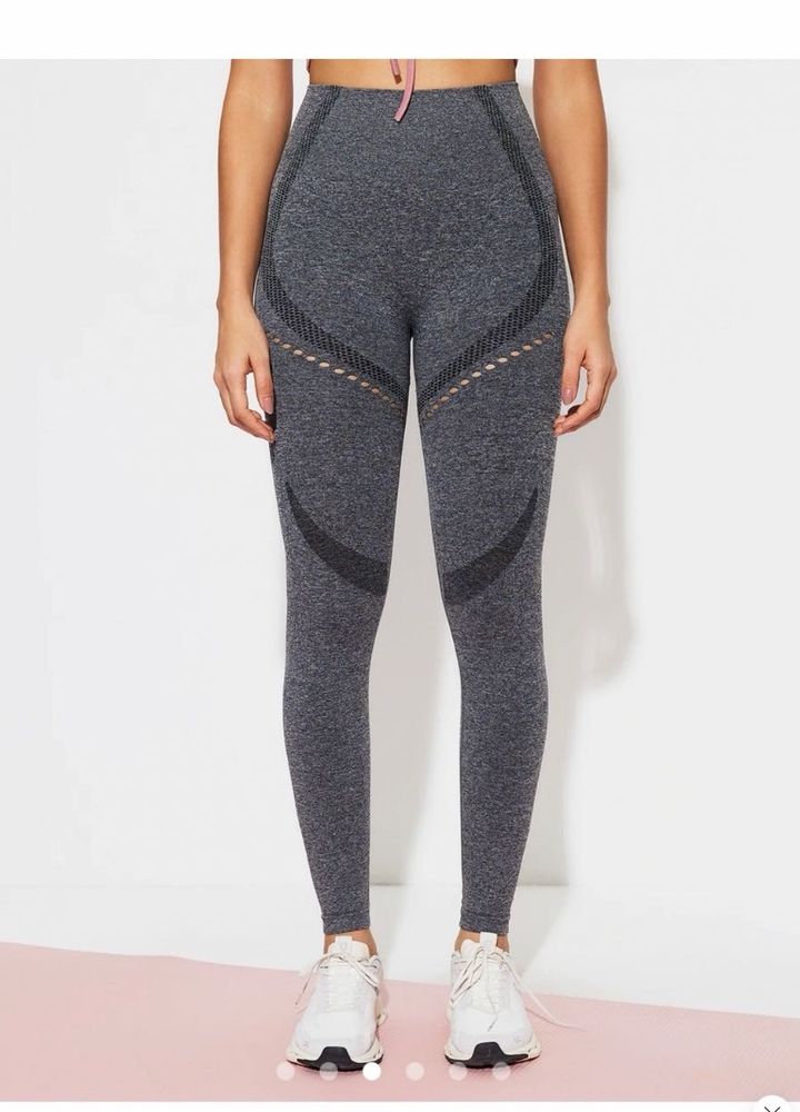 Savana Grey Gym Leggings