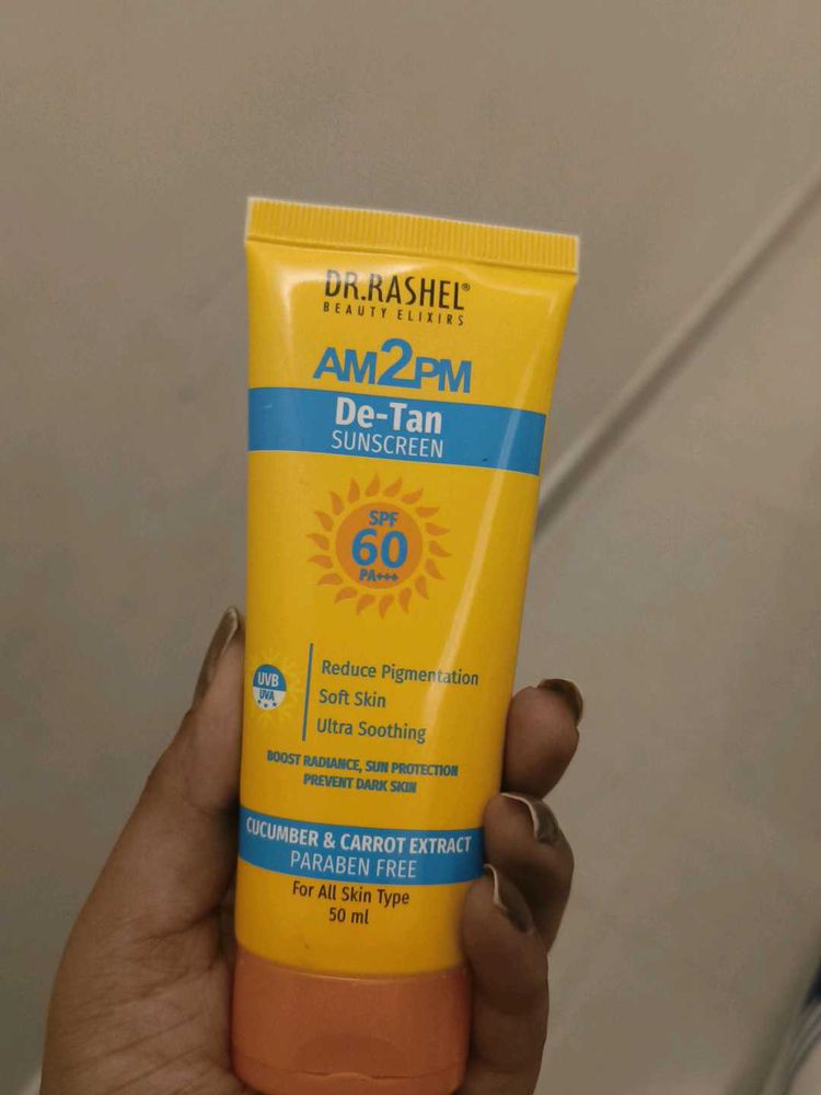 Sunscreen SPF 60 De-tan