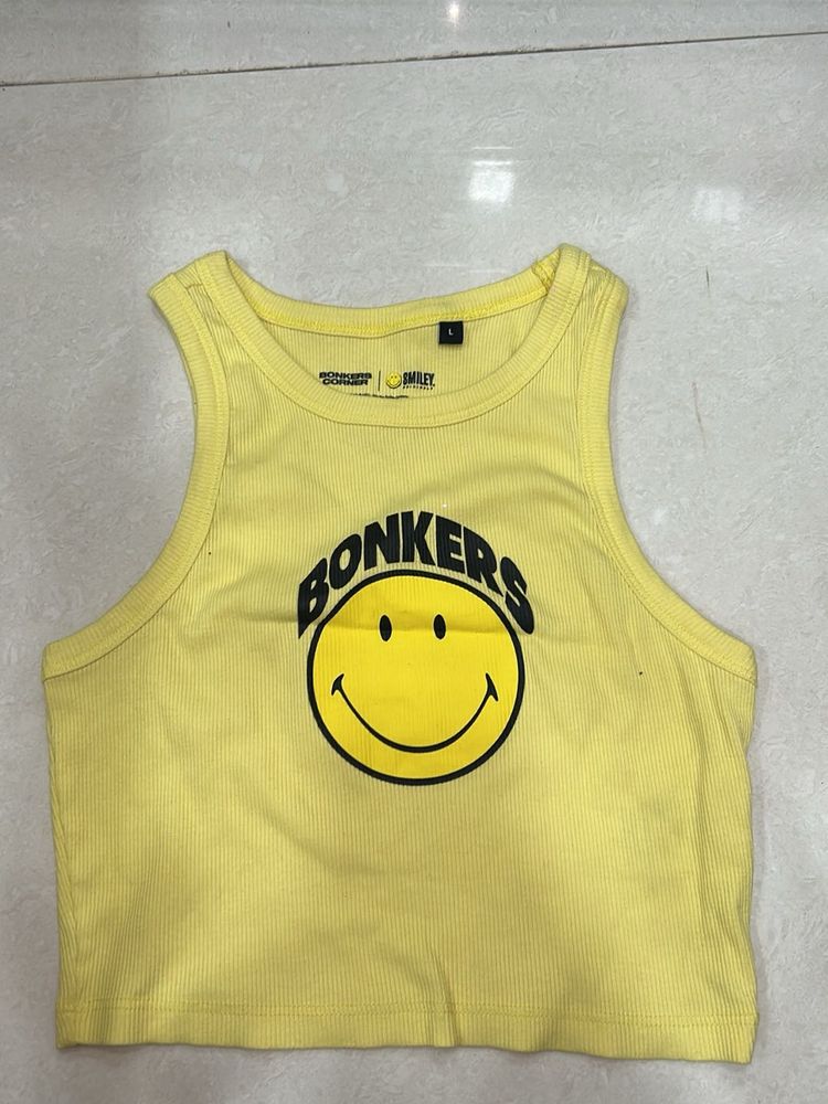 Bonkers Yellow Tank Top