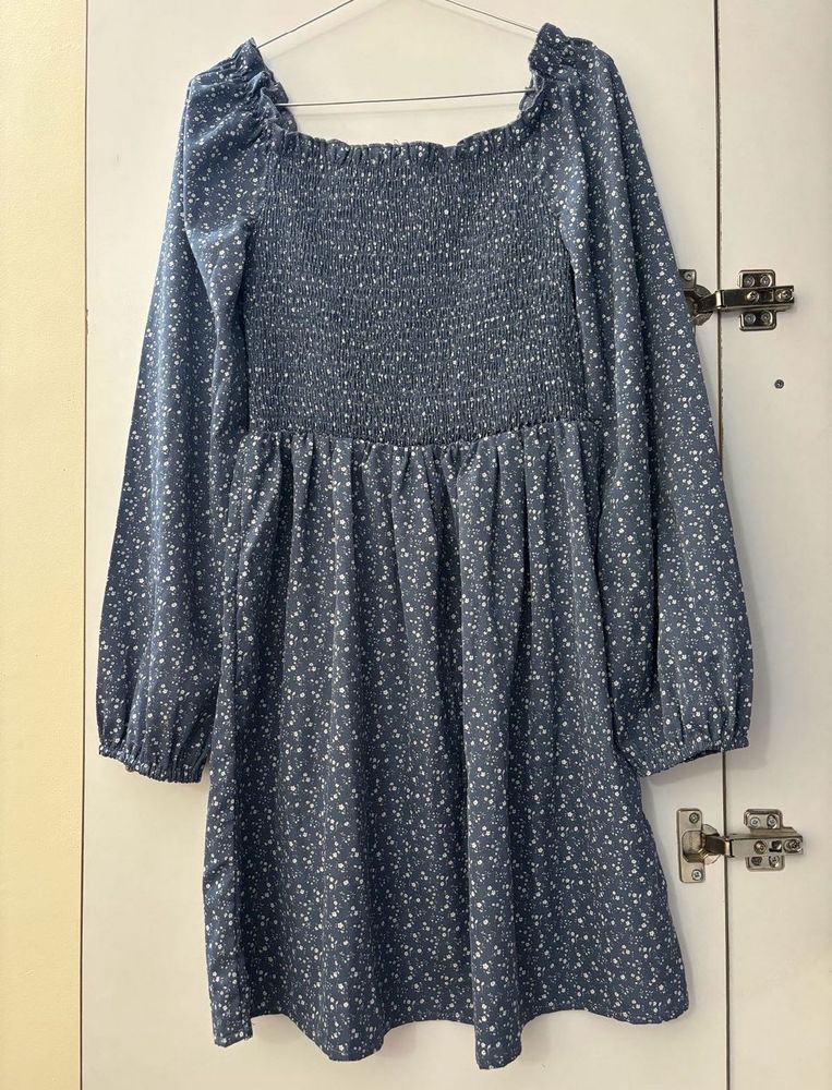 Urbanic Blue Floral Dress