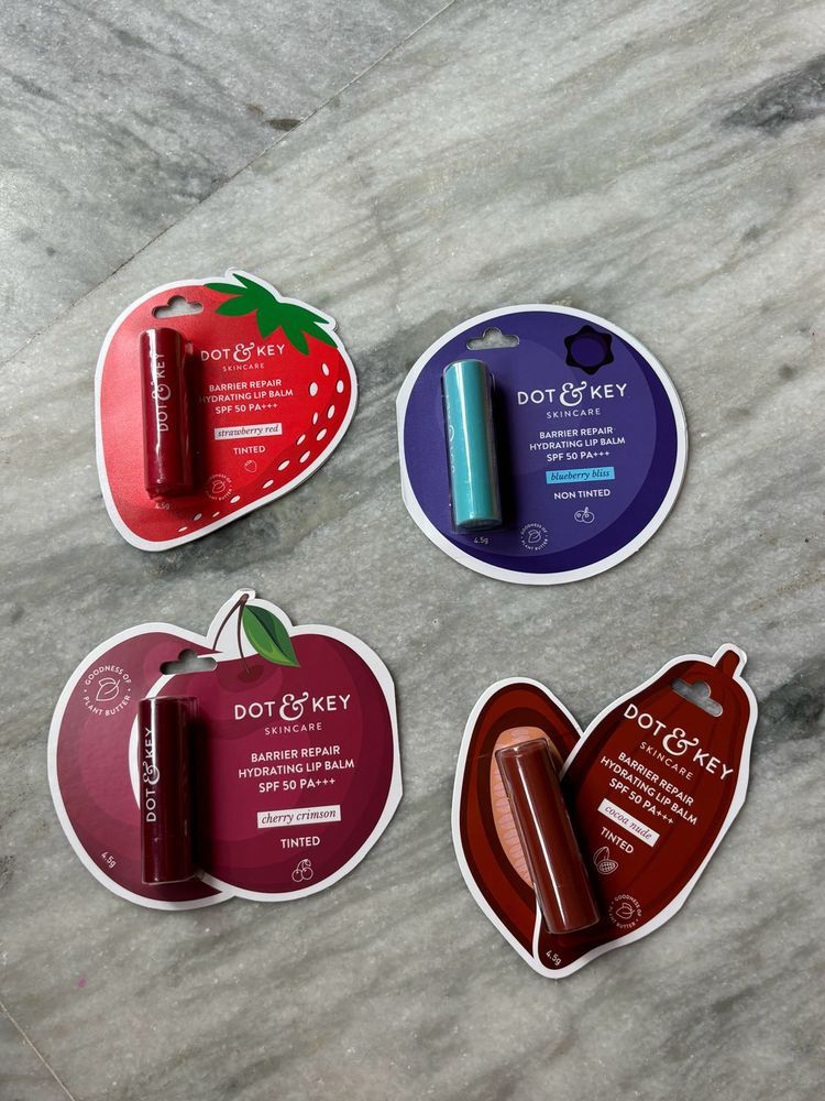 Dot and key lip balm