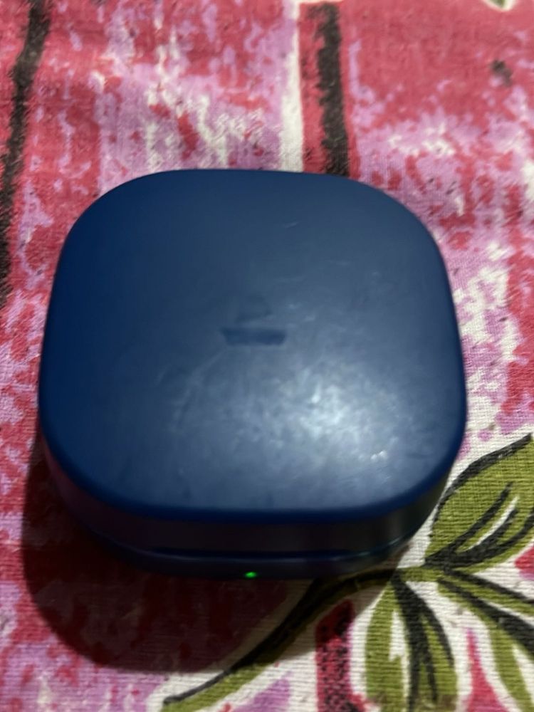 Blue Wireless Earbud Case