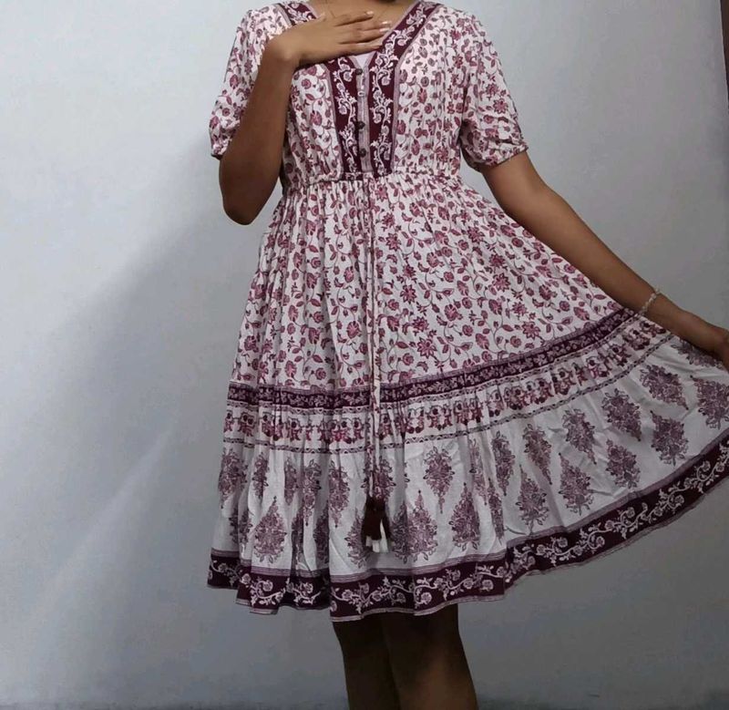 Floral Mini Dress