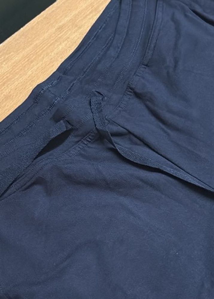 Navy Blue Casual Shorts