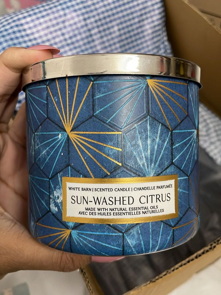 Bath &amp; Body Works Sun-Washed Citrus Candle