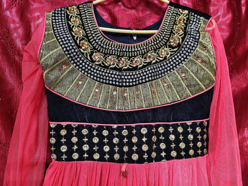 Girls&#39; Embellished Ethnic Dress