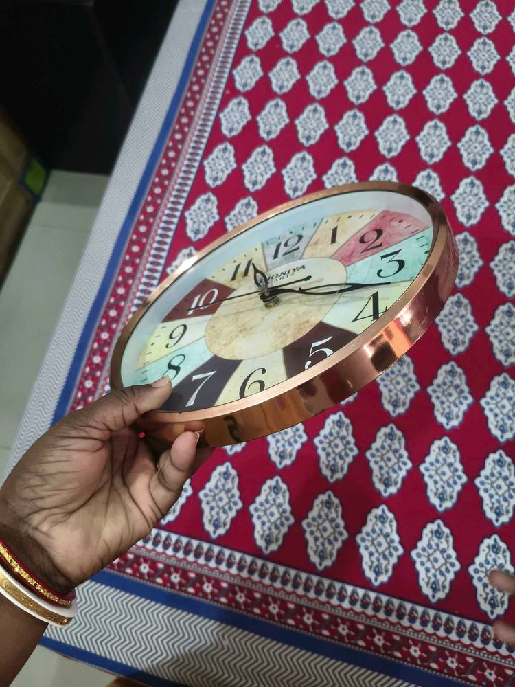 Vintage-style Wall Clock