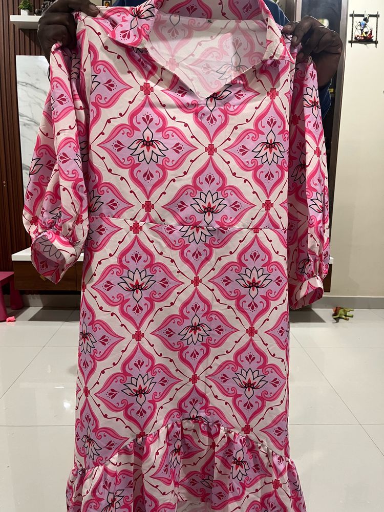 3xl Floral Kurta