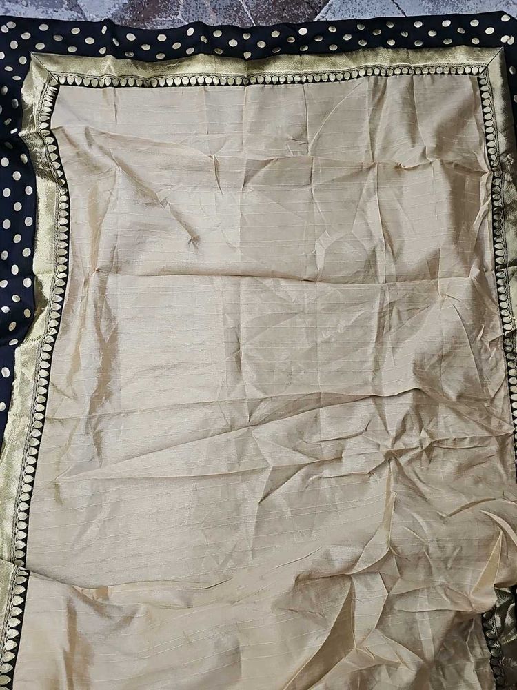 Elegant Black &amp; Gold saree