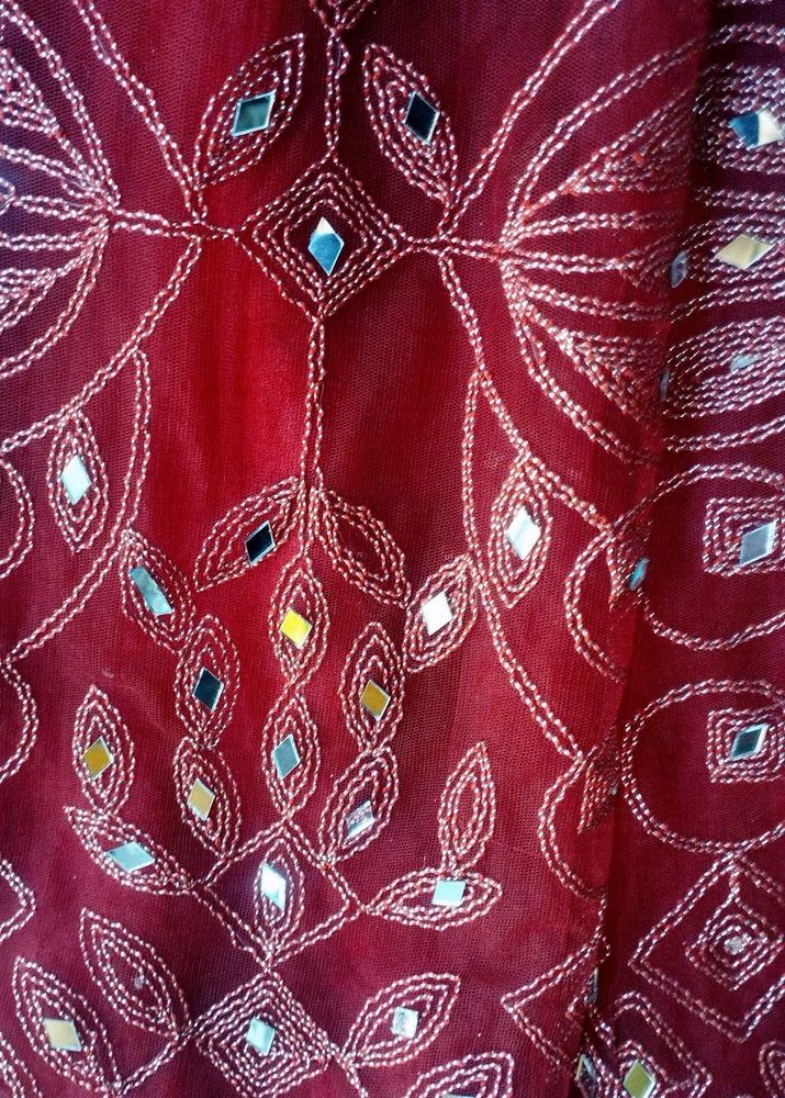 Maroon   Lehenga