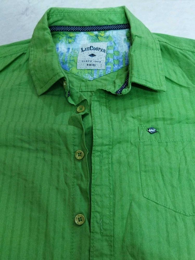 Green Casual Shirt
