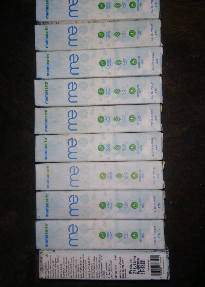Mamaearth Me EAU DE PERFUME 8 ML PACK OF 10
