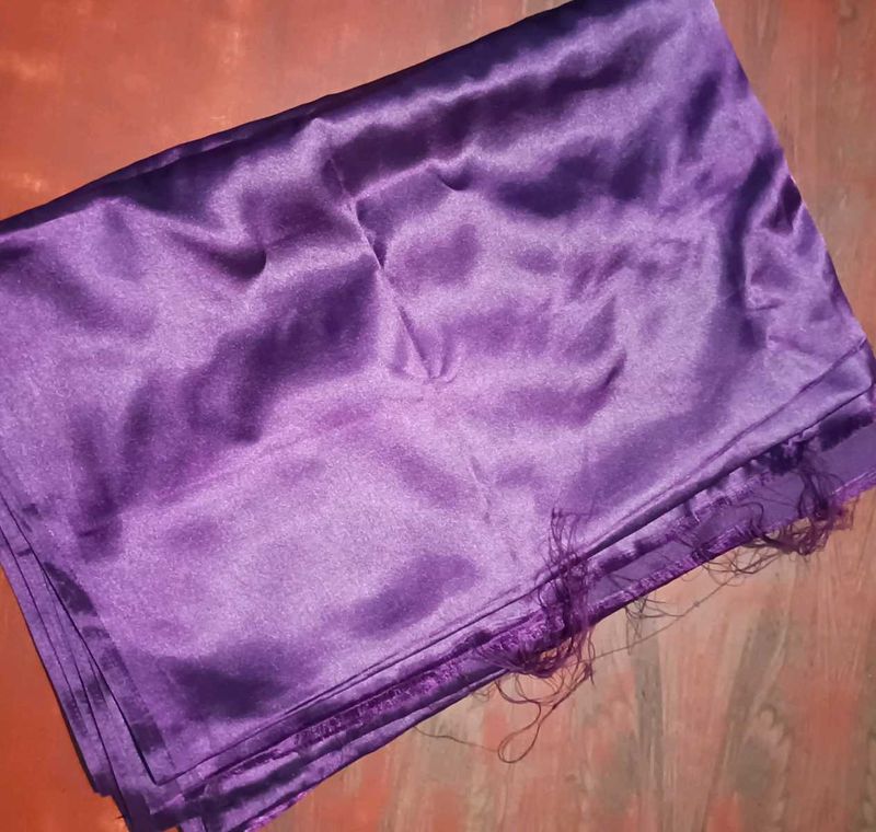 Purple Silk Fabric