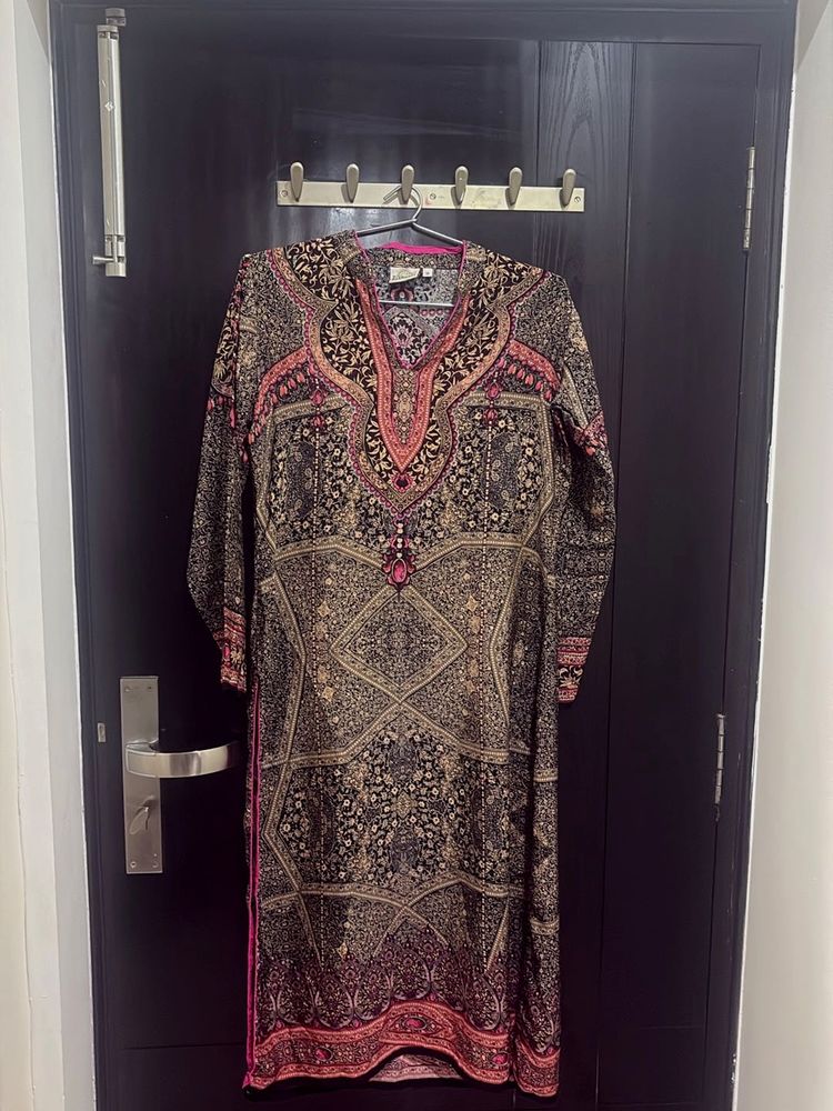 Elegant Ethnic Print Kurta