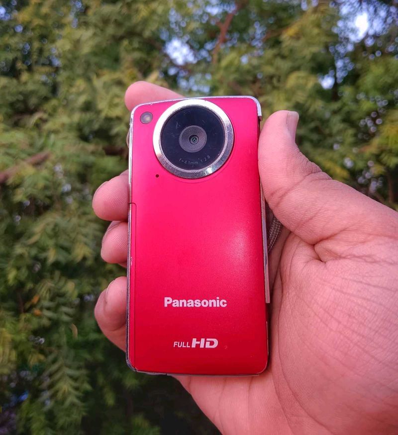 Panasonic HM-TA1 Camcorder (Blaze Red) ♥️