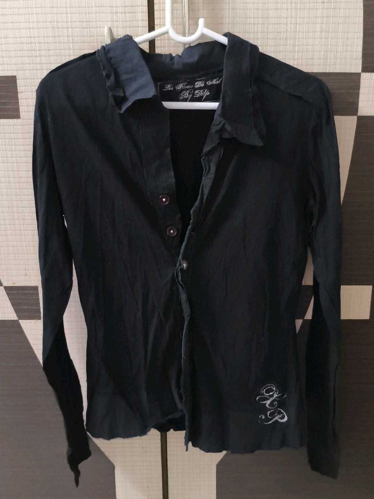 Combo &#34;Black Embroidery Shirt + Trouser&#34;