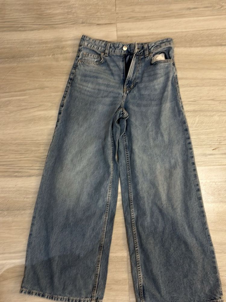 H&amp;M Wide Leg Jeans