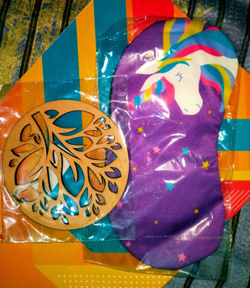 Cute Unicorn🦄 Eye Mask With Free Gift🎁