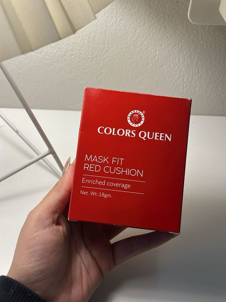 Colors Queen Red Cushion