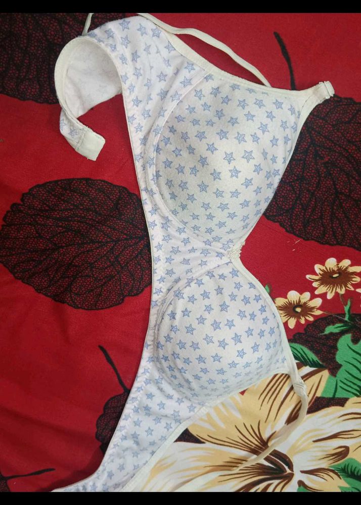 Star Print Bra