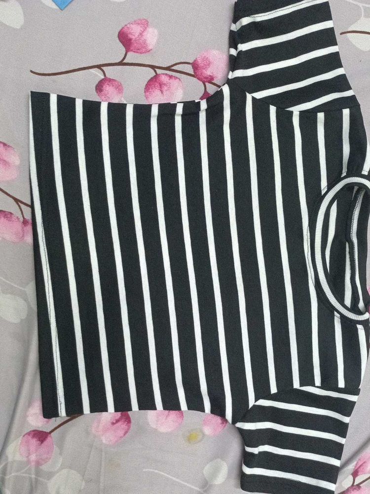 Striped Long Sleeve Top