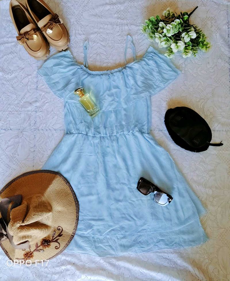H&amp;M Sky Blue Dress💙👗