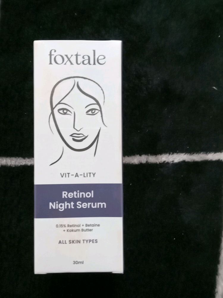Foxtale Retinol Night Serum