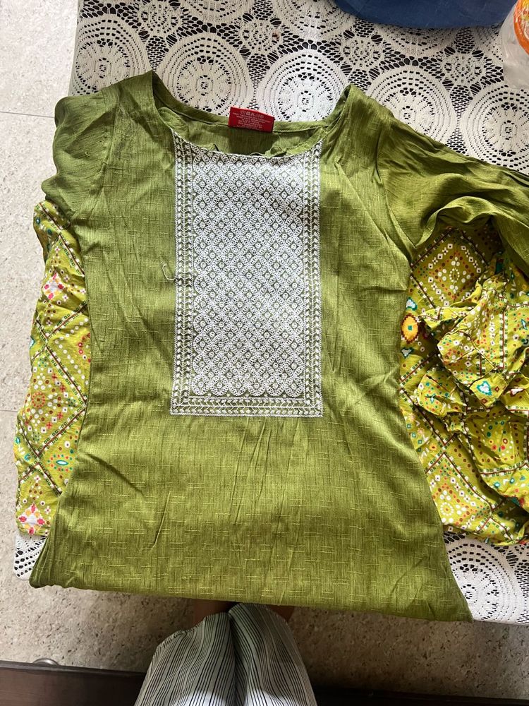 Green Combo Kurtas