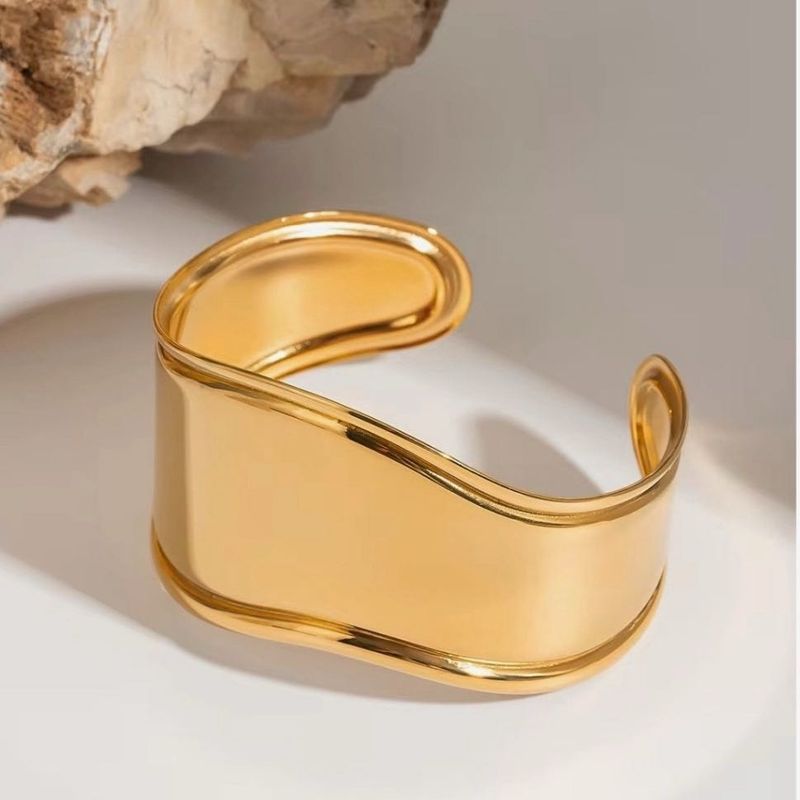 Gold Plated Cuff Bracelet