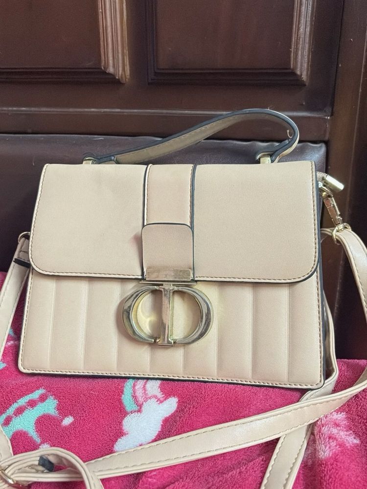 Elegant Top Handle Crossbody Bag