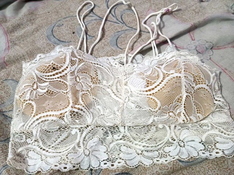 White Bra🤍🫰🏻